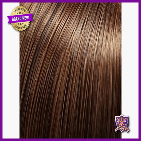 Human Hair Clip-In Topper, Integrated Top Piece, Modern Style main image 6